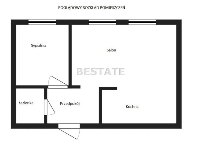 Mieszkanie 2-pokojowe Pabianice. Zdjęcie 4