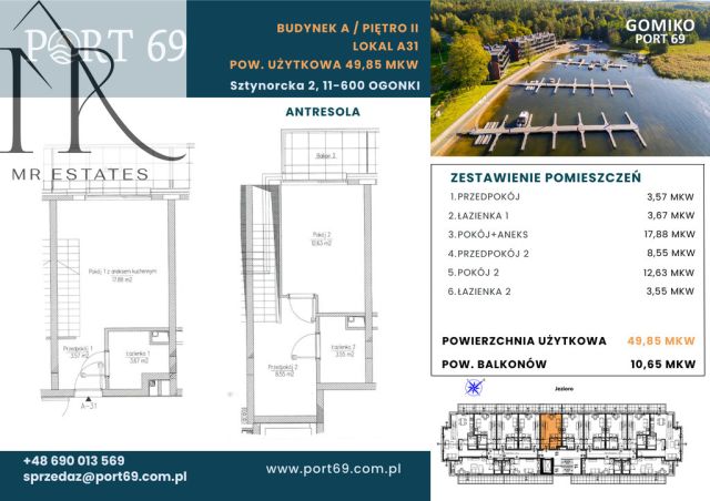 Mieszkanie 2-pokojowe Ogonki, ul. Sztynorcka. Zdjęcie 25