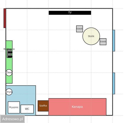 Mieszkanie 1-pokojowe Kraków Zwierzyniec, ul. Dojazdowa. Zdjęcie 1