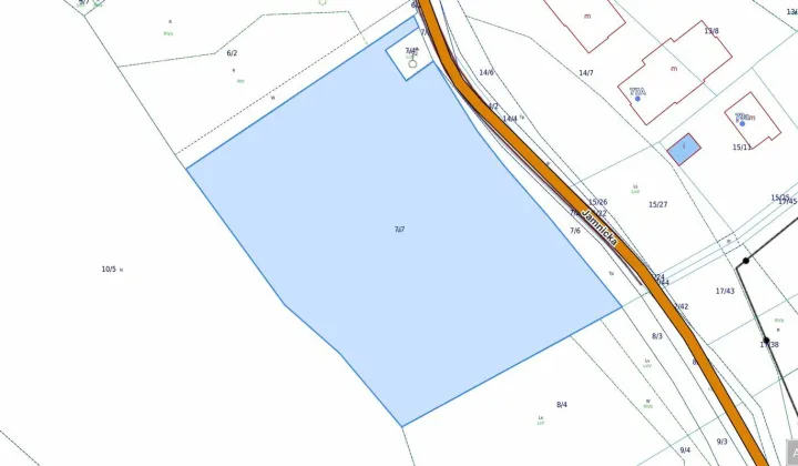 Działka inwestycyjna Nowy Sącz Górne Gołąbkowice, ul. Jamnicka