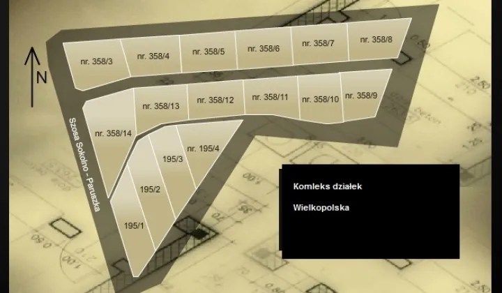 Działka budowlana Paruszka