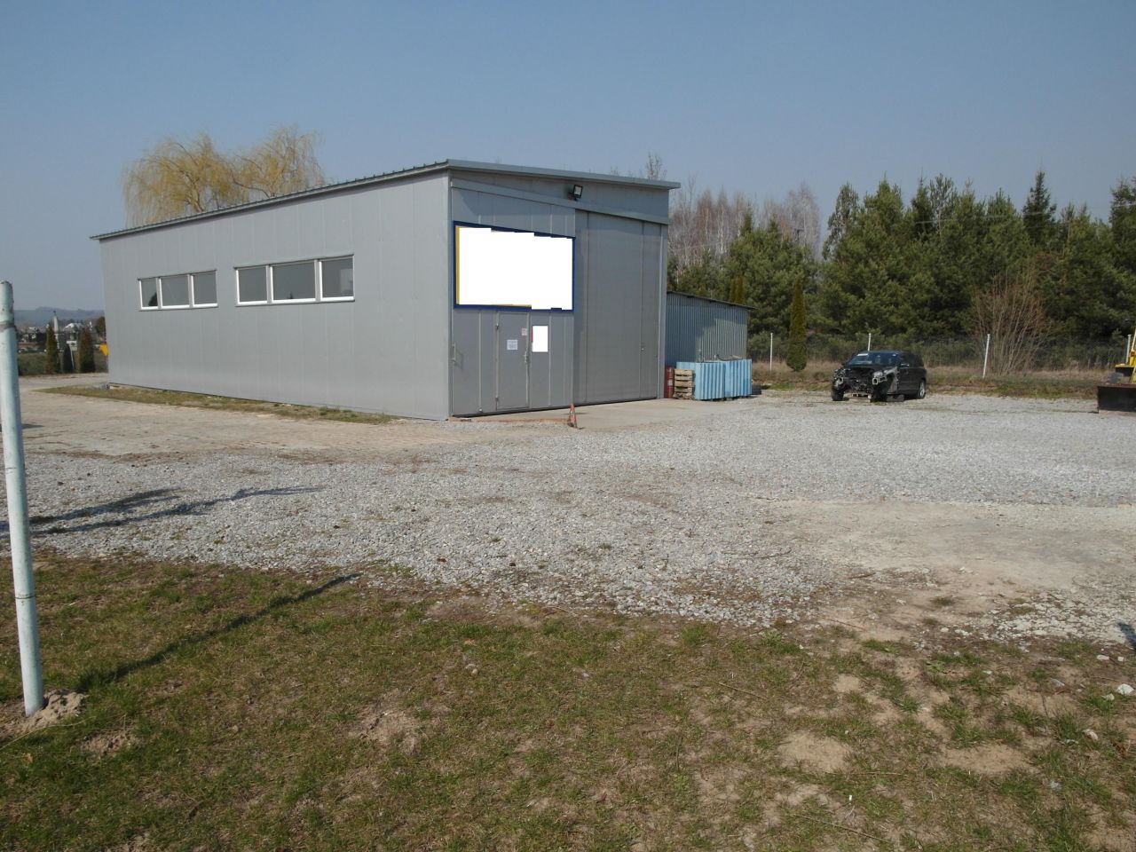 Hala/magazyn Skierbieszów, ul. Cmentarna. Zdjęcie 1