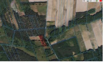 Działka rolna Borowskie Żaki