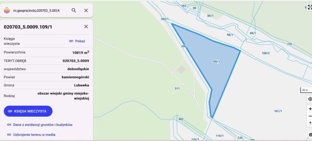 Działka rolna Okrzeszyn. Zdjęcie 1