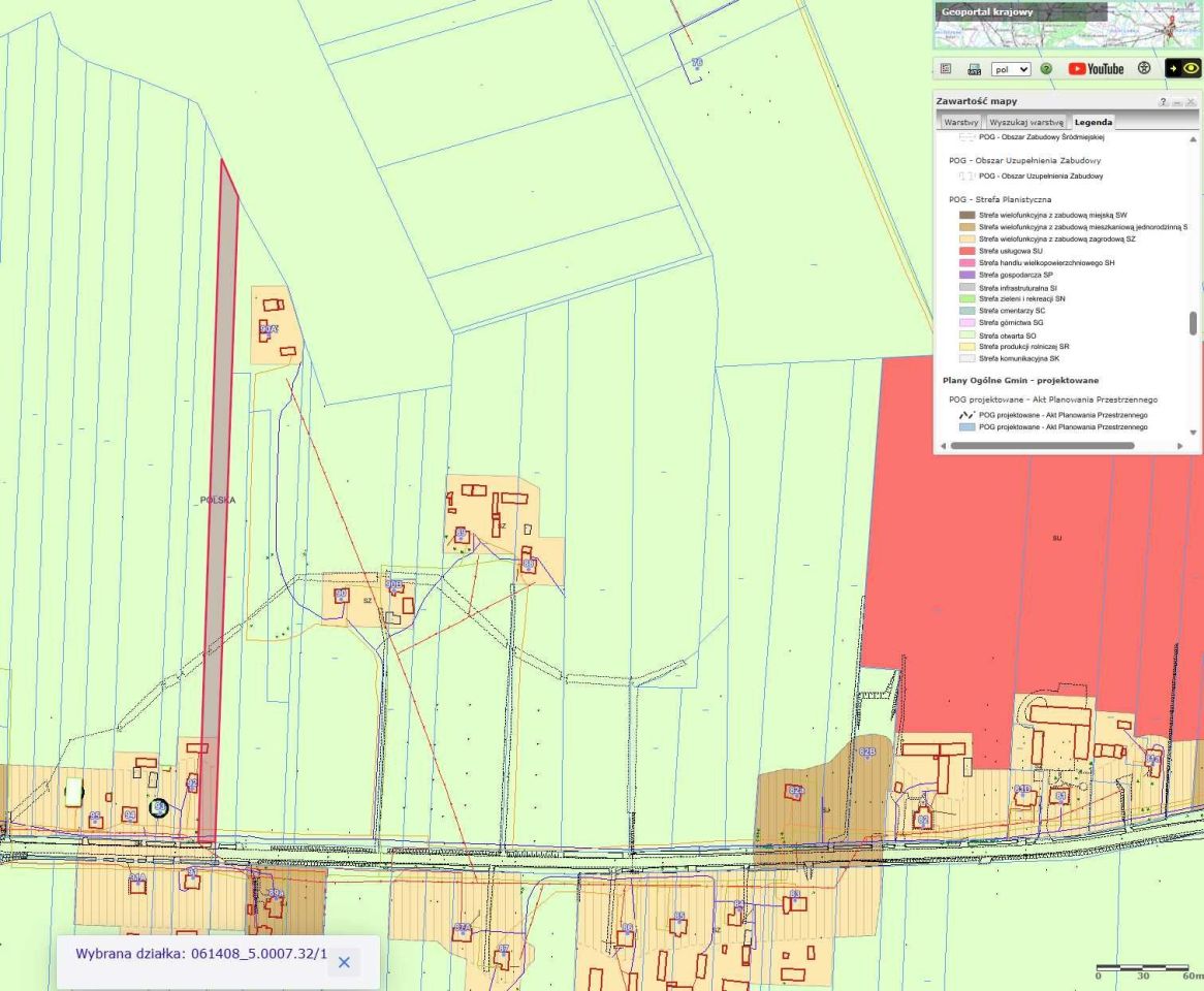 Działka rolno-budowlana Drzewce. Zdjęcie 1