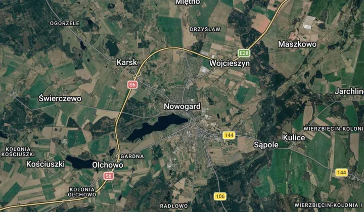 Działka inwestycyjna Nowogard