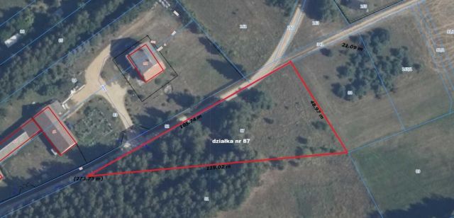 Działka budowlana Ptaki. Zdjęcie 2