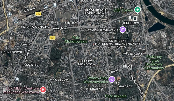 Mieszkanie 1-pokojowe Warszawa Mokotów, ul. Rakowiecka