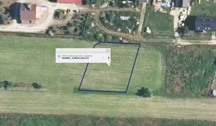 Działka budowlana Pęgów, ul. Czereśniowa