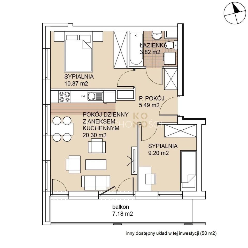 Mieszkanie 3-pokojowe Wrocław Psie Pole. Zdjęcie 17