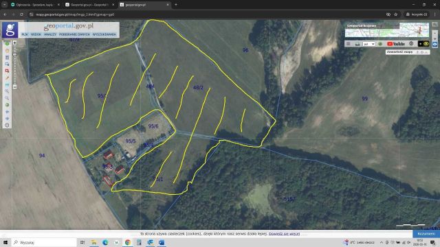 Działka rolna Raciniewo. Zdjęcie 1