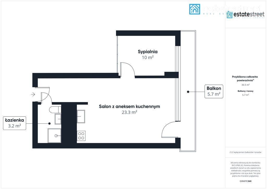 Mieszkanie 2-pokojowe Katowice, ul. Tysiąclecia. Zdjęcie 15