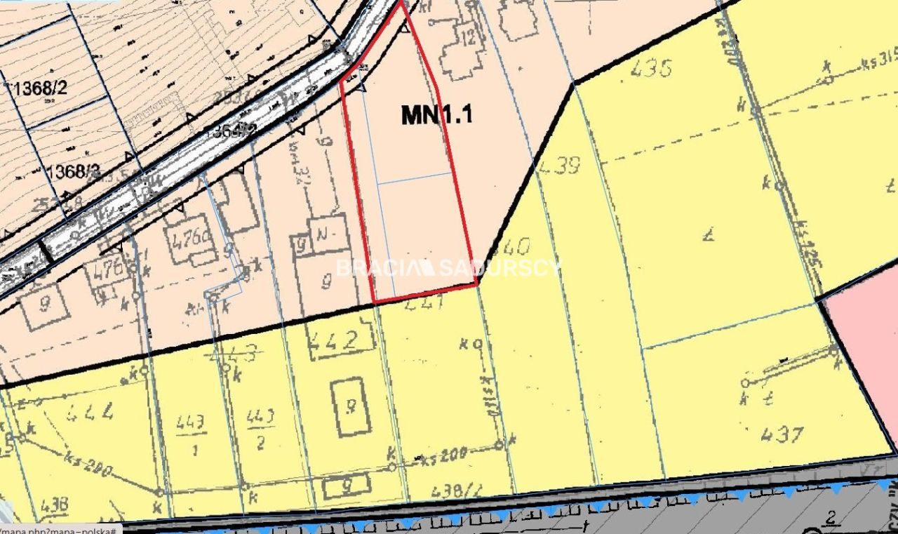 Działka budowlana Krzeszowice, ul. Władysława Reymonta. Zdjęcie 4