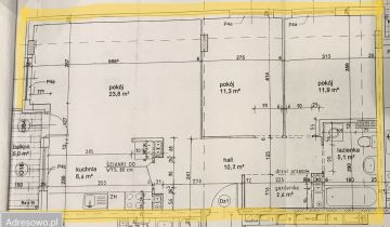 Mieszkanie 3-pokojowe Warszawa Ochota, ul. Zadumana