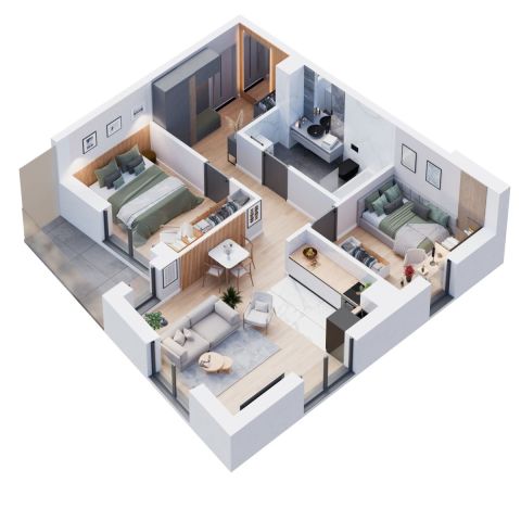 Mieszkanie 3-pokojowe Dobczyce, ul. Szkolna. Zdjęcie 5