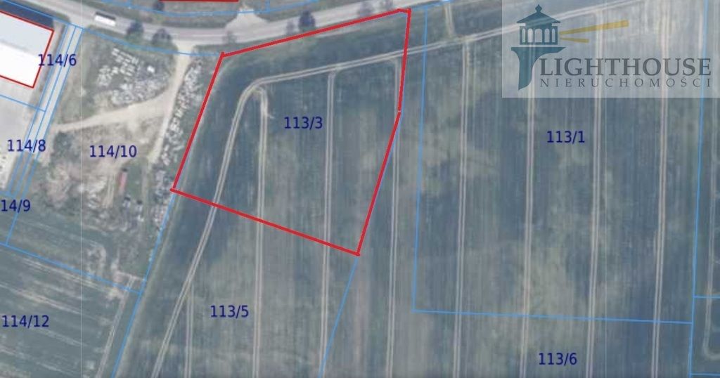 Działka inwestycyjna Trąbki Wielkie. Zdjęcie 4