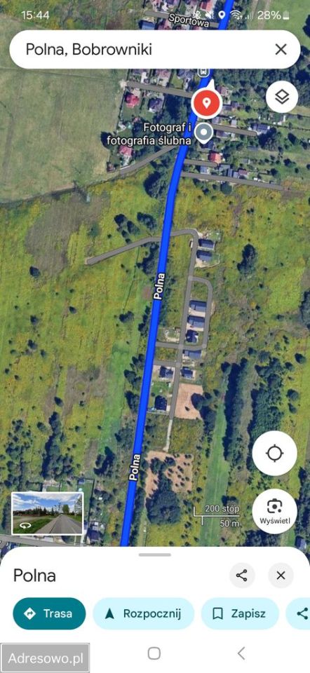 Działka budowlana Bobrowniki, ul. Polna