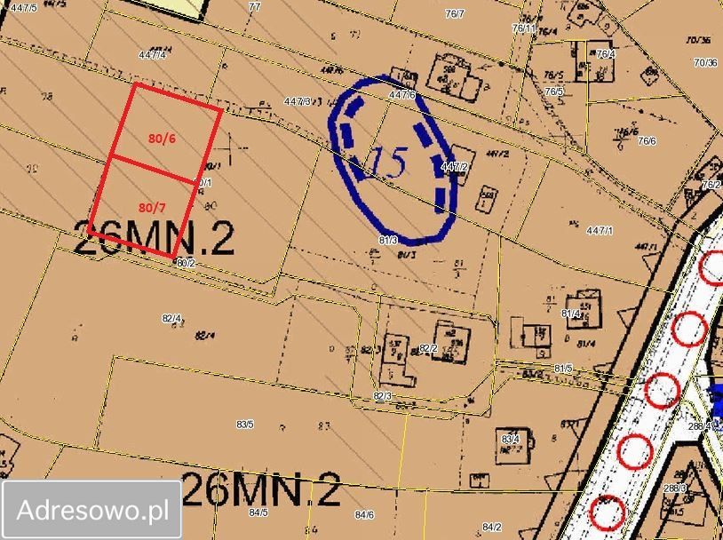 Działka budowlana Sułków. Zdjęcie 2