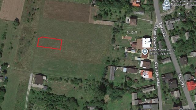 Działka budowlana Włodowice, ul. Koziegłowska. Zdjęcie 1