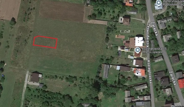 Działka budowlana Włodowice, ul. Koziegłowska