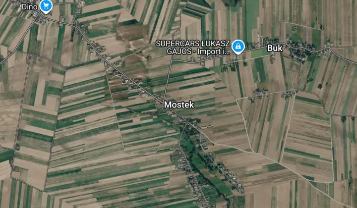Działka rolno-budowlana Mostek