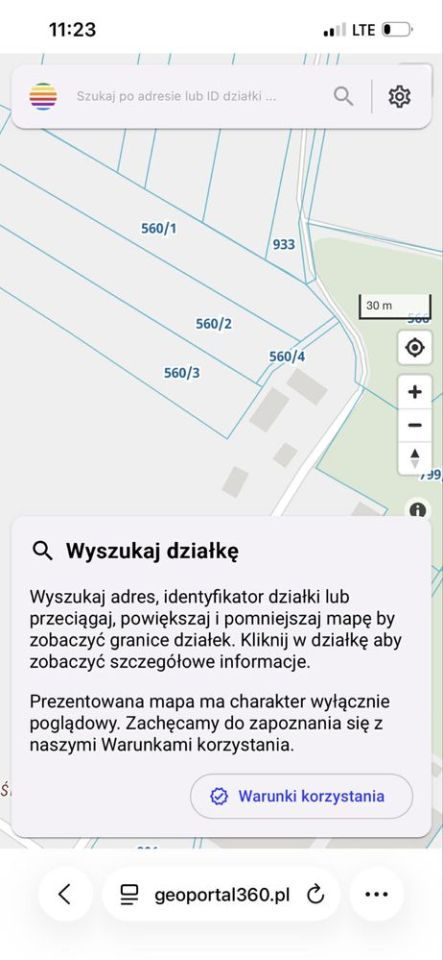 Działka rolna Łaziska. Zdjęcie 2
