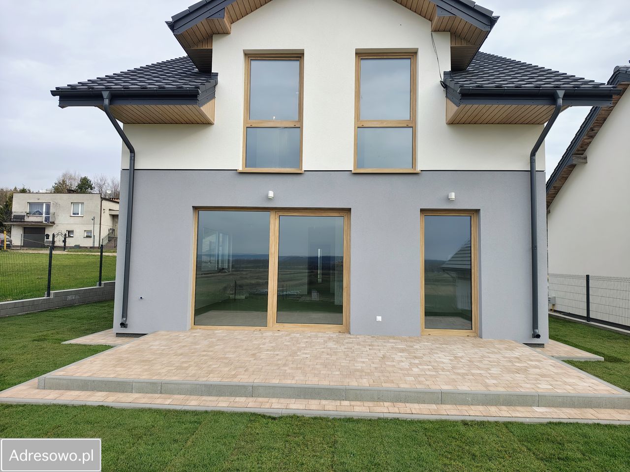 dom wolnostojący, 6 pokoi Mrzezino, ul. Widokowa. Zdjęcie 1