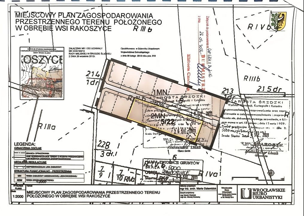 Działka budowlana Rakoszyce, ul. Szkolna. Zdjęcie 7