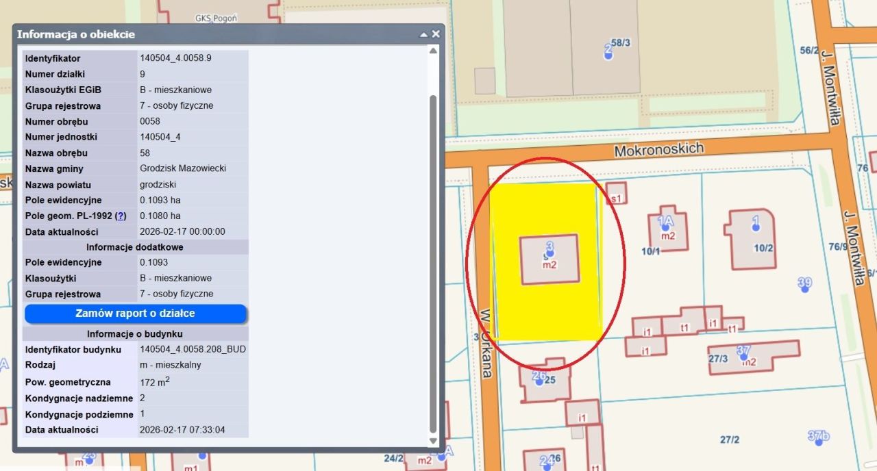 dom wolnostojący Grodzisk Mazowiecki, al. Mokronoskich. Zdjęcie 2