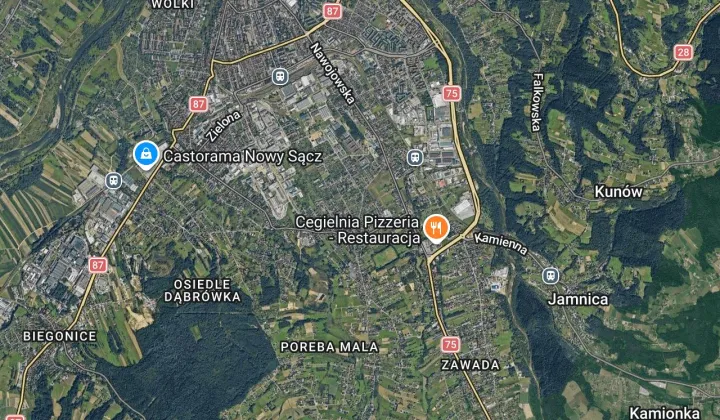 Działka budowlana Nowy Sącz, ul. Graniczna