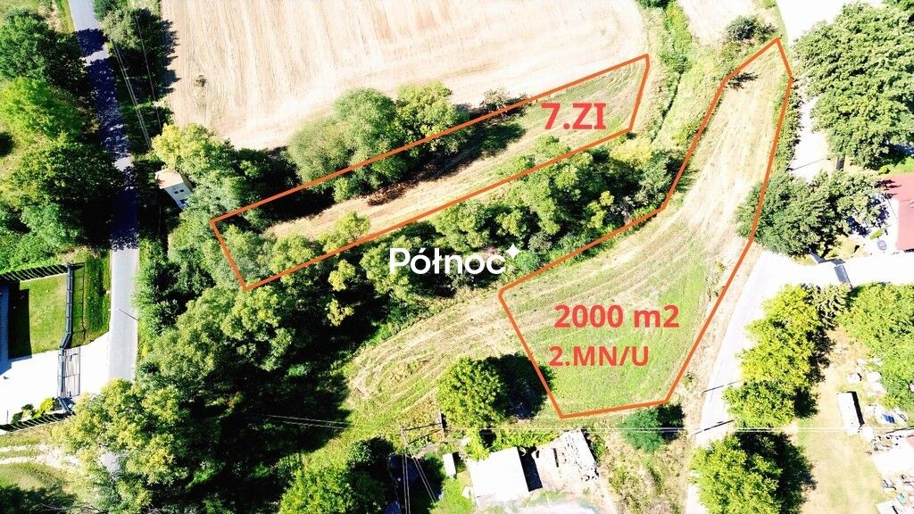 Działka budowlana Mierzwin. Zdjęcie 2