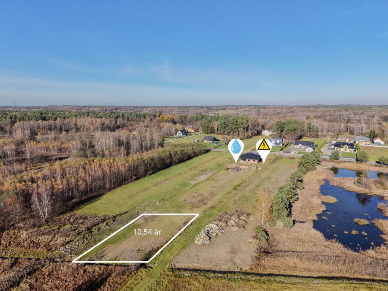 Działka budowlana Zdżary. Zdjęcie 1