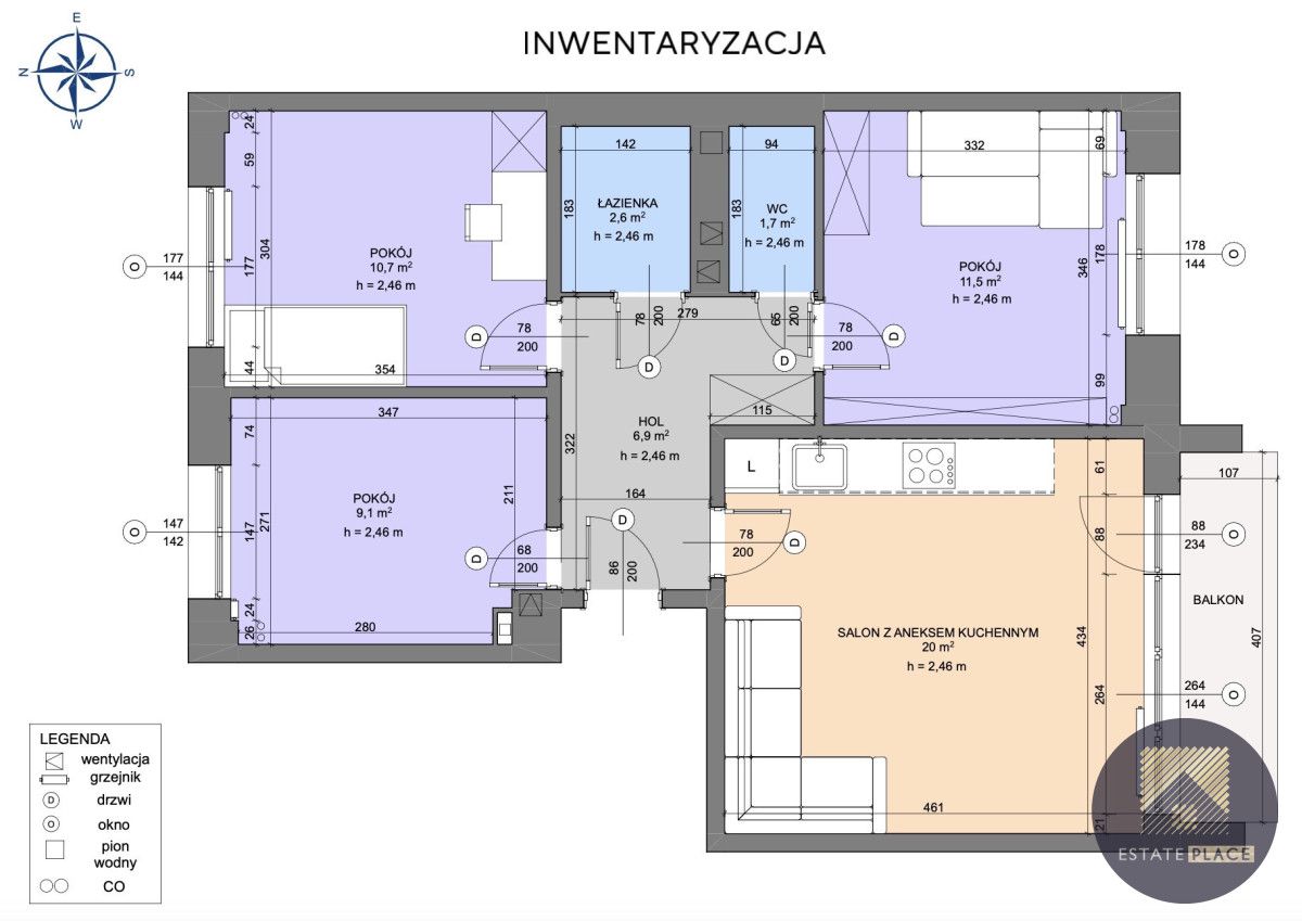 Mieszkanie 4-pokojowe Warszawa Bemowo, ul. Sternicza. Zdjęcie 20