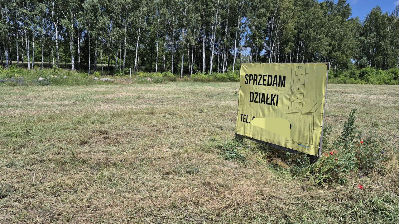 Działka rolna Zgierz Zegrzanki, ul. Nadrzeczna