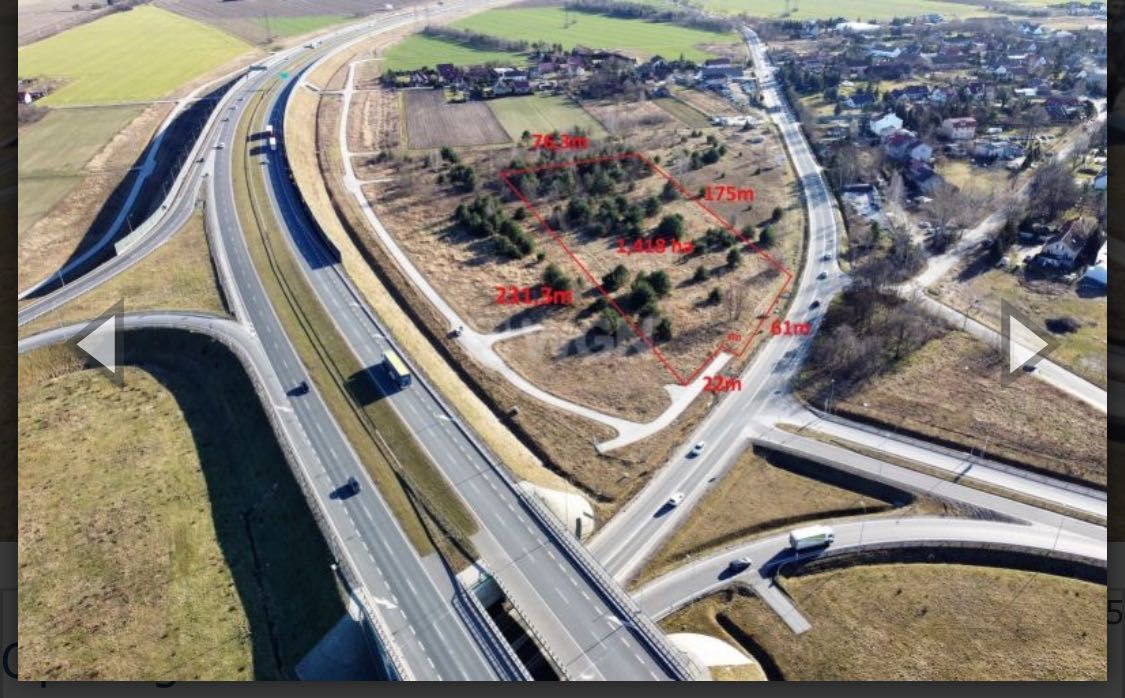 Działka inwestycyjna Chróstnik. Zdjęcie 3