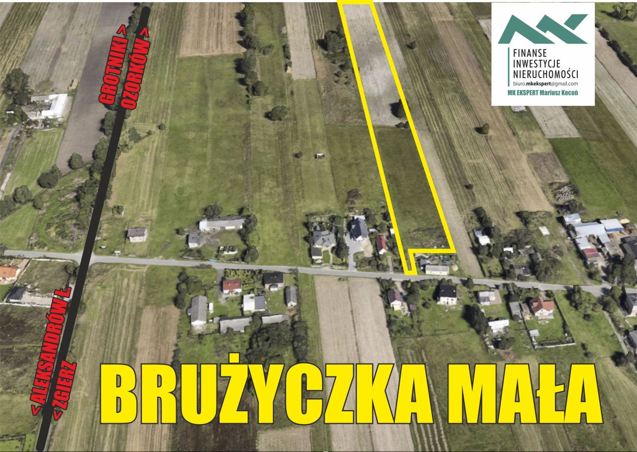 Działka inwestycyjna Brużyczka Mała