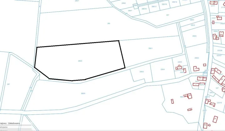 Działka rolna Leśniów Wielki