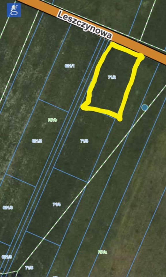 Działka rolno-budowlana Poręba Krawce, ul. Leszczynowa