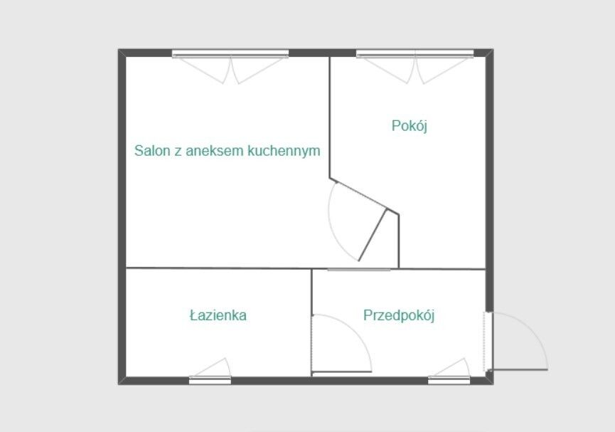 Mieszkanie 2-pokojowe Rzeszów, ul. Podwisłocze. Zdjęcie 7