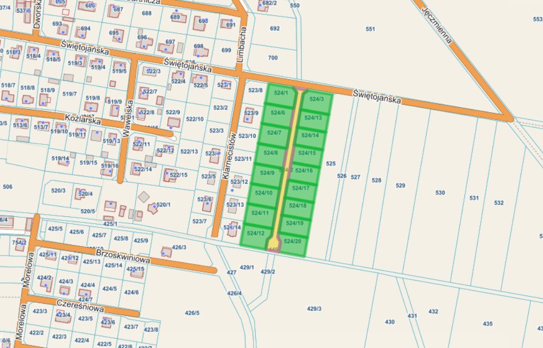 Działka budowlana Przyprostynia, ul. Świętojańska. Zdjęcie 1