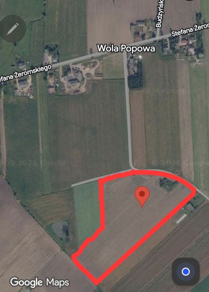 Działka rolna Wola Popowa, ul. Polna. Zdjęcie 1