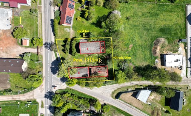 Działka budowlana Bogdaszowice, ul. Główna. Zdjęcie 2