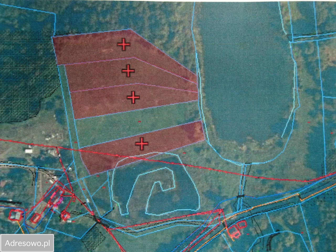 Działka budowlana Komorowo. Zdjęcie 2