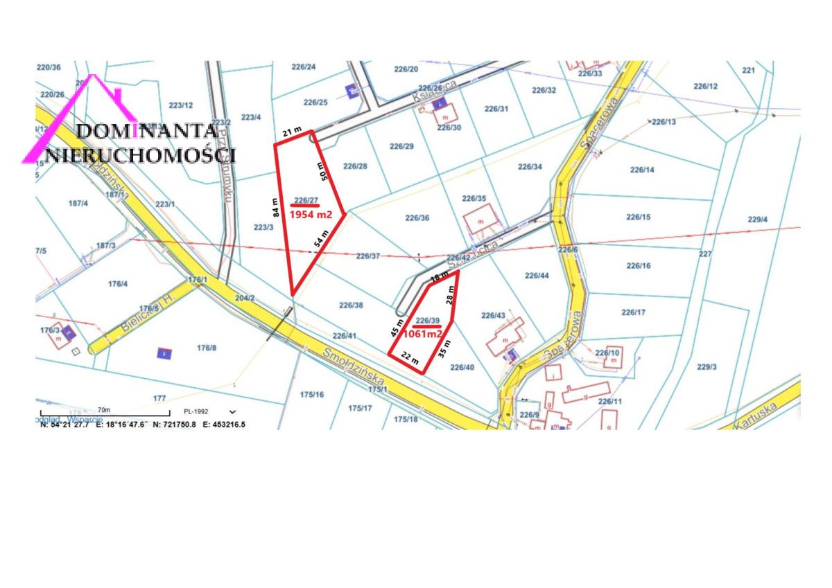 Działka inwestycyjna Kobysewo, ul. Szlachcica. Zdjęcie 3