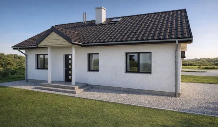 dom wolnostojący, 3 pokoje Rudno