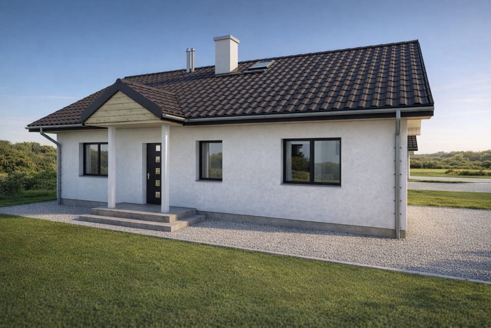 dom wolnostojący, 3 pokoje Rudno. Zdjęcie 1