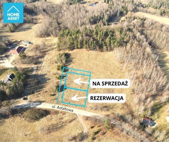 Działka budowlana Ełganowo, ul. Asfaltowa. Zdjęcie 1