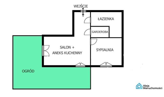 Mieszkanie 2-pokojowe Częstochowa Północ, ul. Makuszyńskiego. Zdjęcie 13
