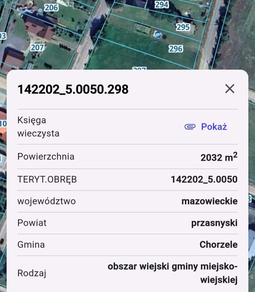 Działka budowlana Zaręby. Zdjęcie 2