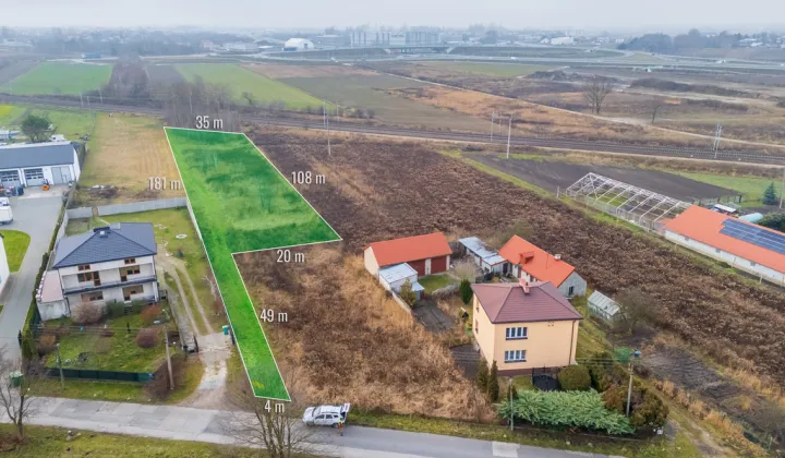 Działka budowlana Warszawa Ursynów, ul. Trombity